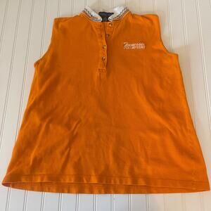 Vintage Dolphin Cove Tennessee Volunteers Embroidered Polo USA Womens Large